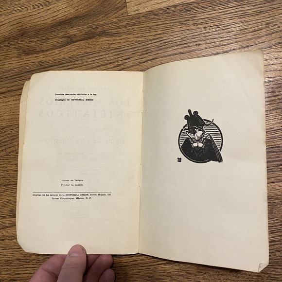 LOS MISTERIOS INICIATICOS. ENSENYANZAS OCULTAS DEL LIBRO By Henri Durville 1958/ - Picture 7 of 10
